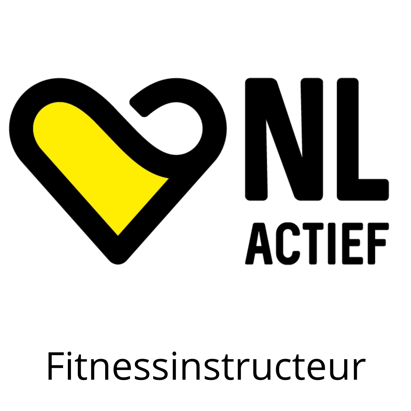 Logo van NL actief, behaald door personal trainer van 12TIMES